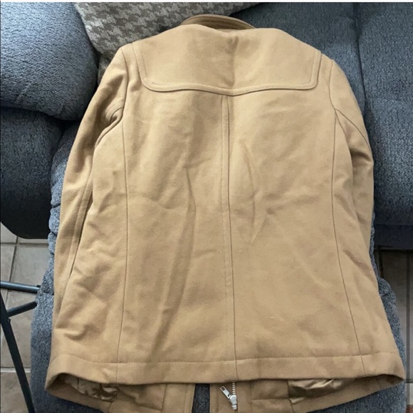 NWOT Gap Wool Coat Winter Jacket Long Sleeve Top - Picture 5 of 6